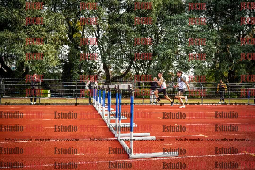 Fotos de los 110 m con vallas de varones
