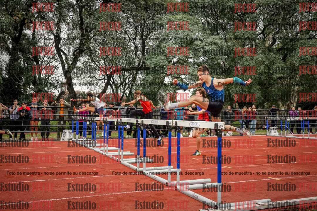 Fotos de los 110 m con vallas de varones