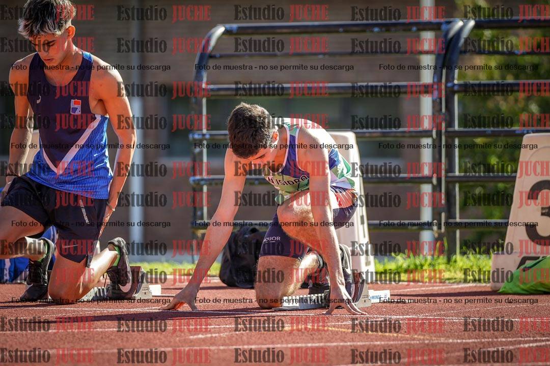 Fotos de los 110 m con vallas de varones
