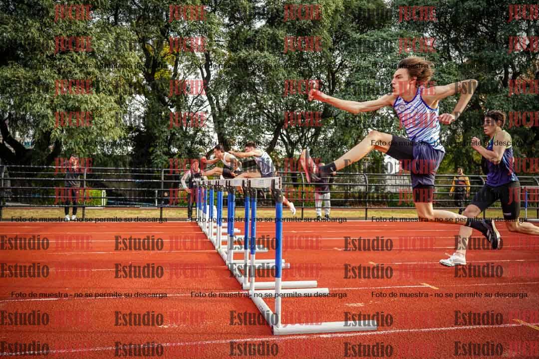 Fotos de los 110 m con vallas de varones