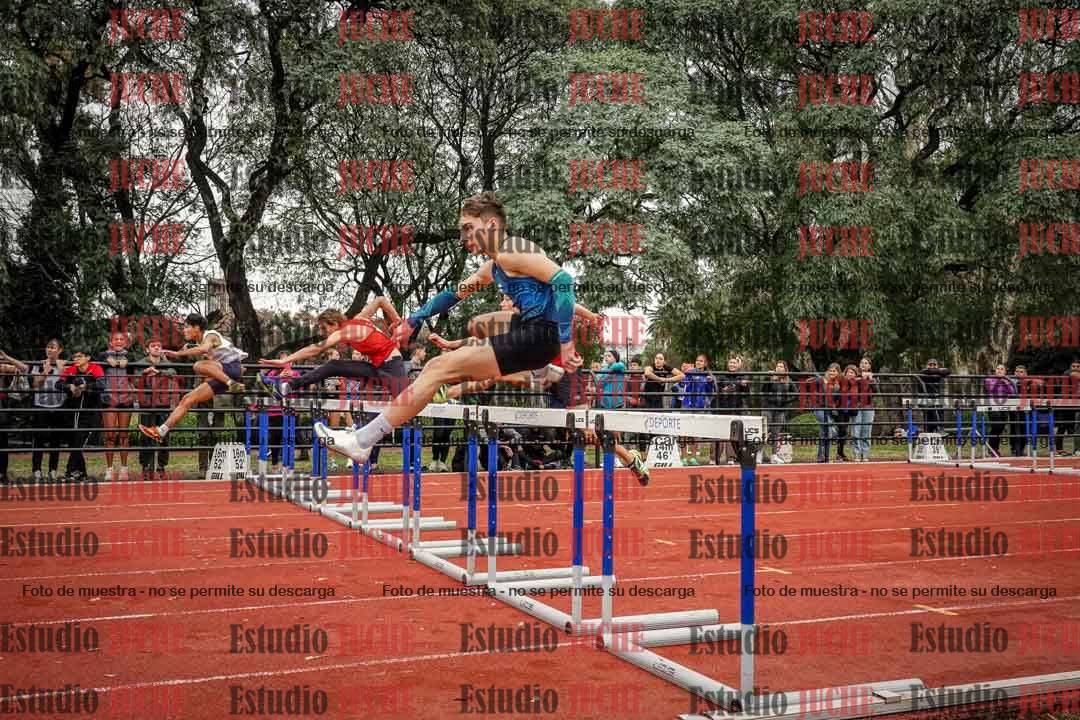 Fotos de los 110 m con vallas de varones