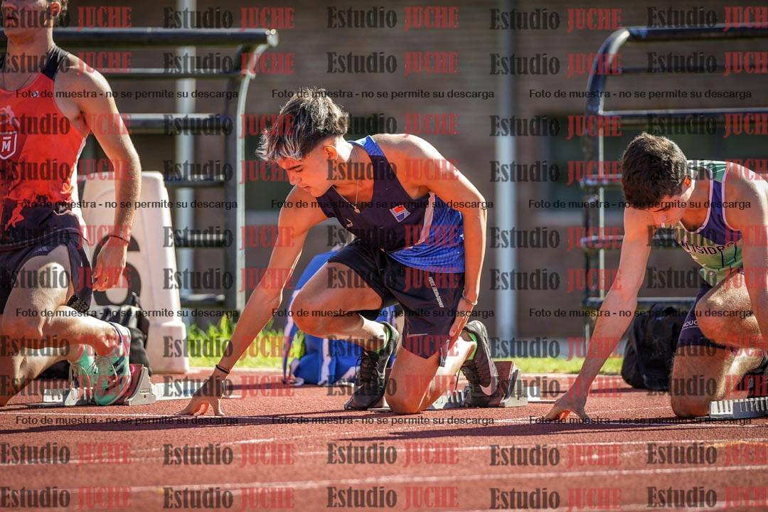 Fotos de los 110 m con vallas de varones