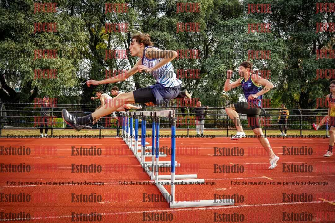 Fotos de los 110 m con vallas de varones