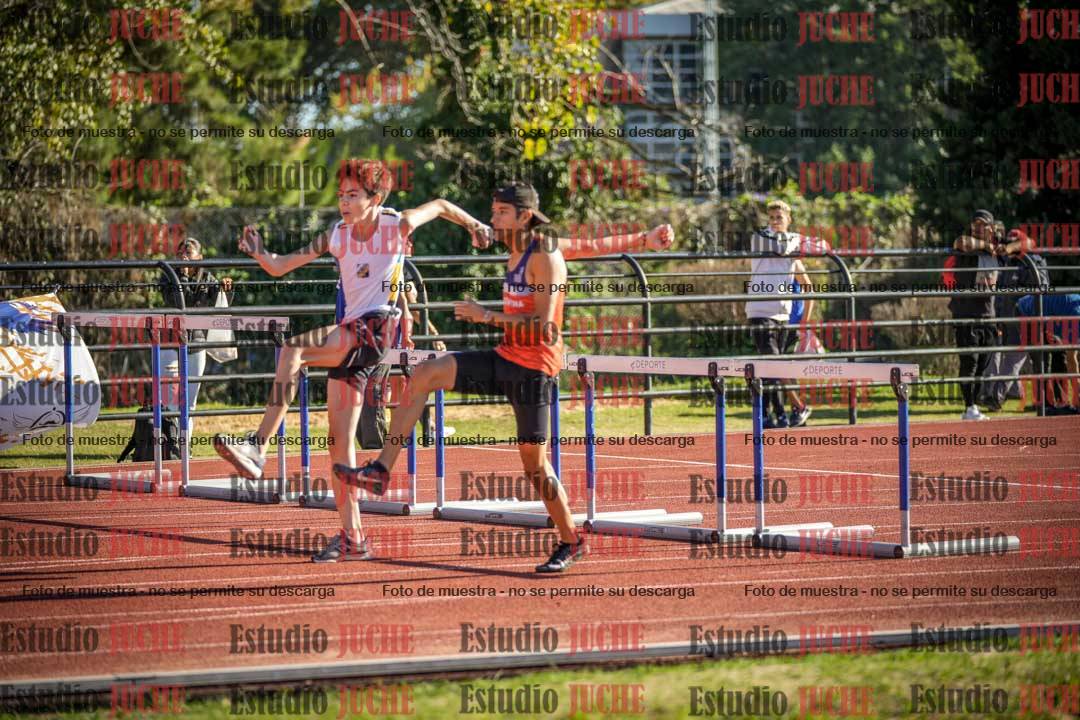 Fotos de los 110 m con vallas de varones