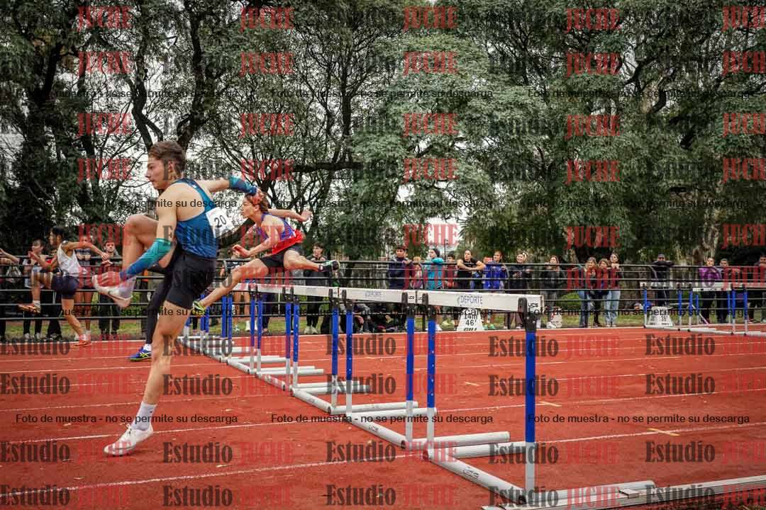 Fotos de los 110 m con vallas de varones