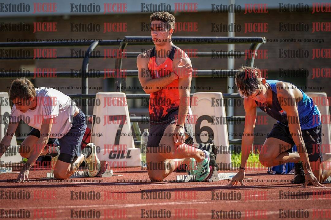 Fotos de los 110 m con vallas de varones