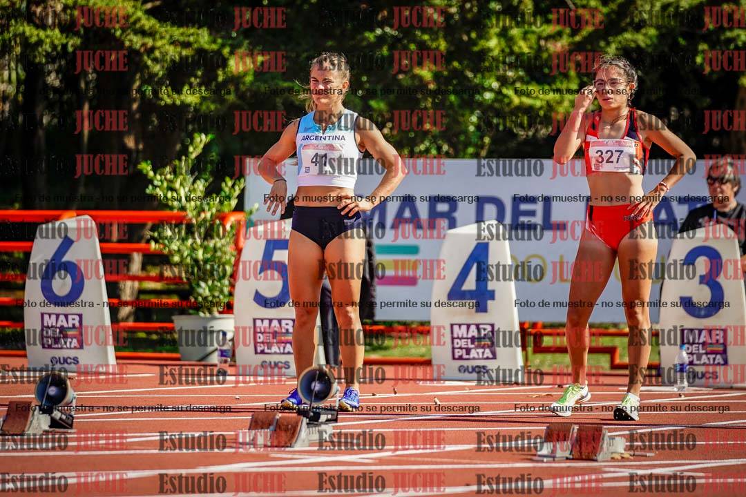 Fotos de los 100 m de mujeres