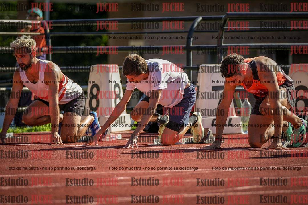 Fotos de los 110 m con vallas de varones