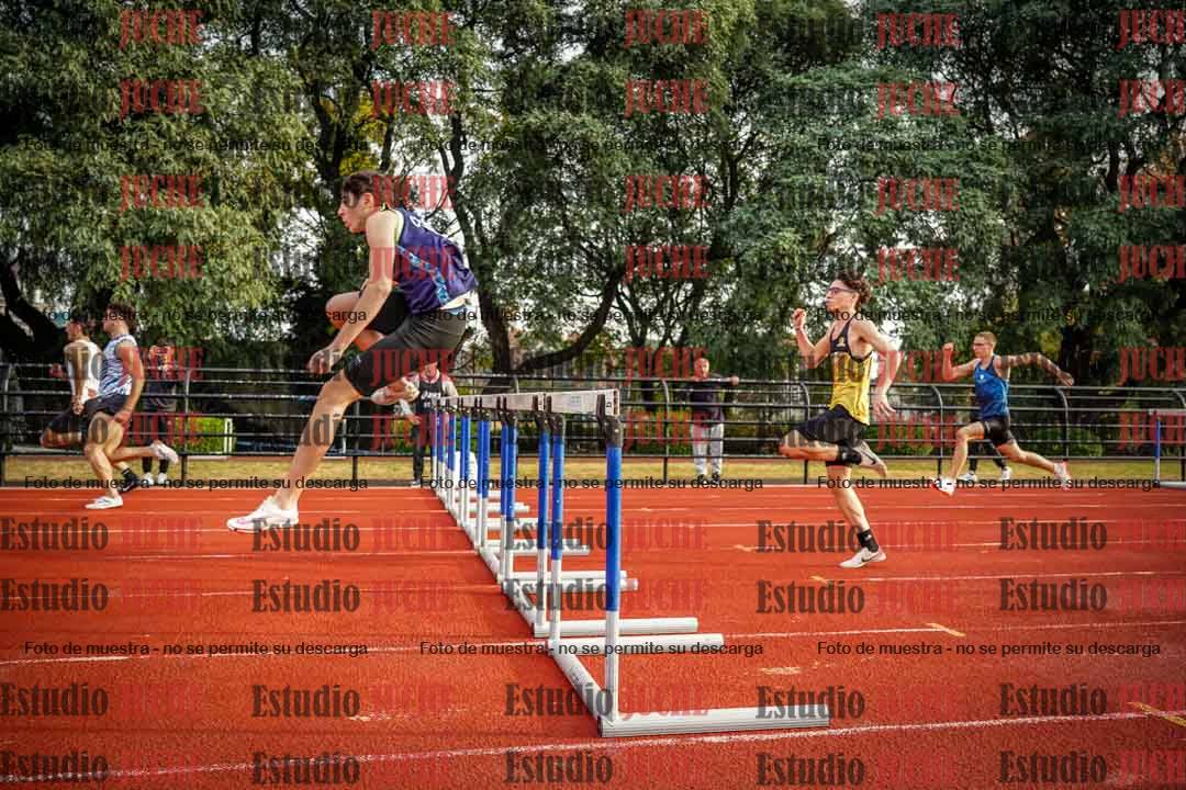 Fotos de los 110 m con vallas de varones