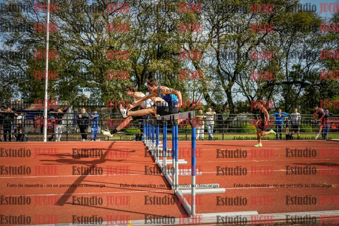 Fotos de los 110 m con vallas de varones