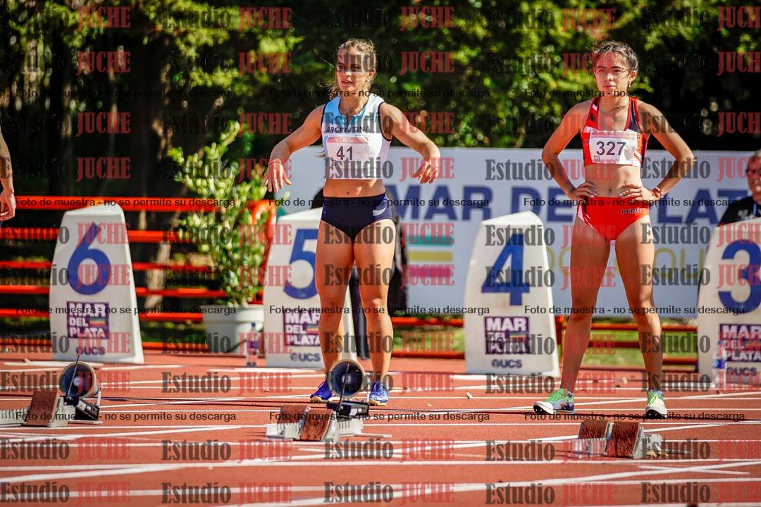 Fotos de los 100 m de mujeres