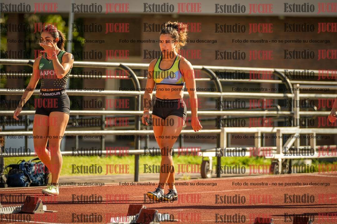 Fotos de los 100 m llanos de mujeres