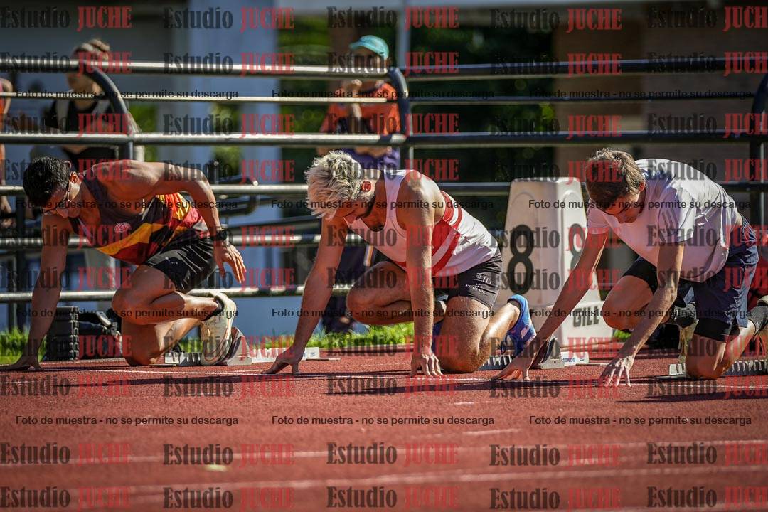 Fotos de los 110 m con vallas de varones