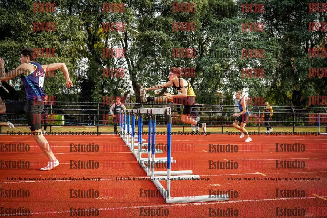 Fotos de los 110 m con vallas de varones