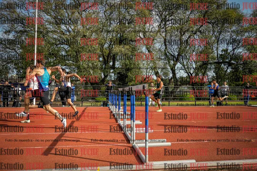 Fotos de los 110 m con vallas de varones