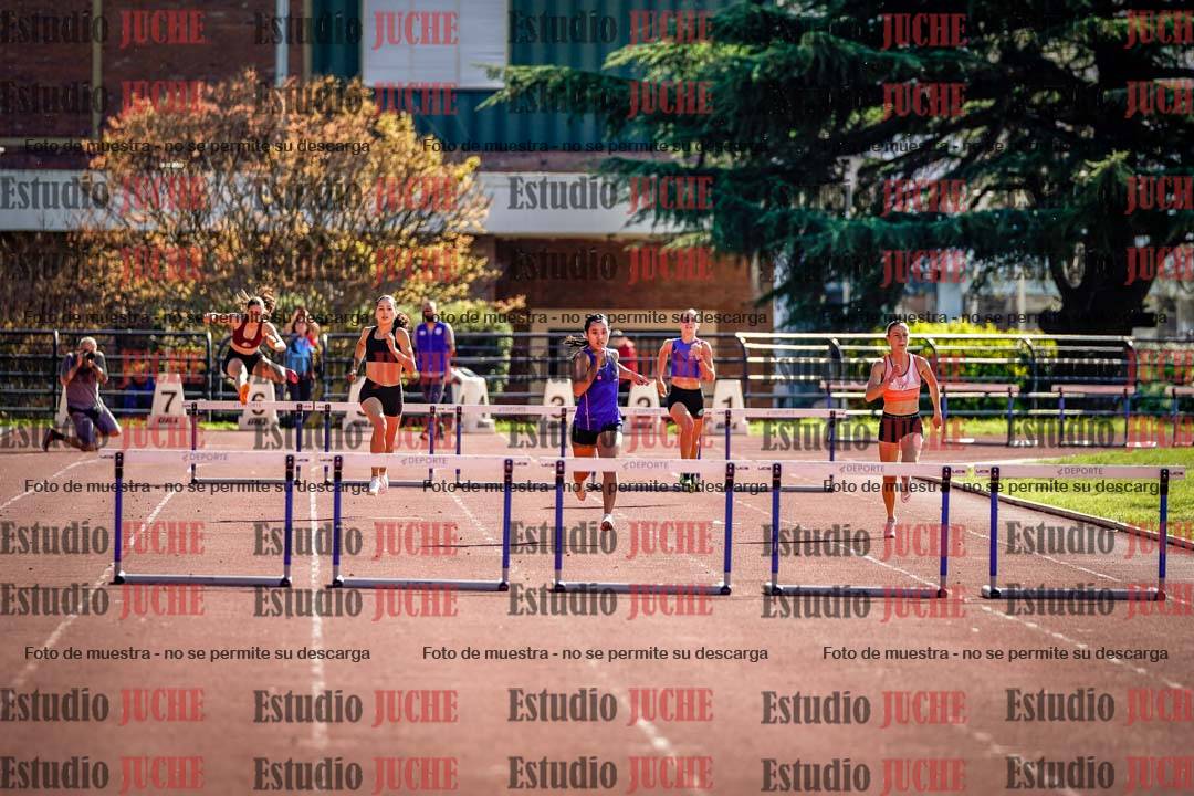 Fotos de los 400 m con vallas de mujeres