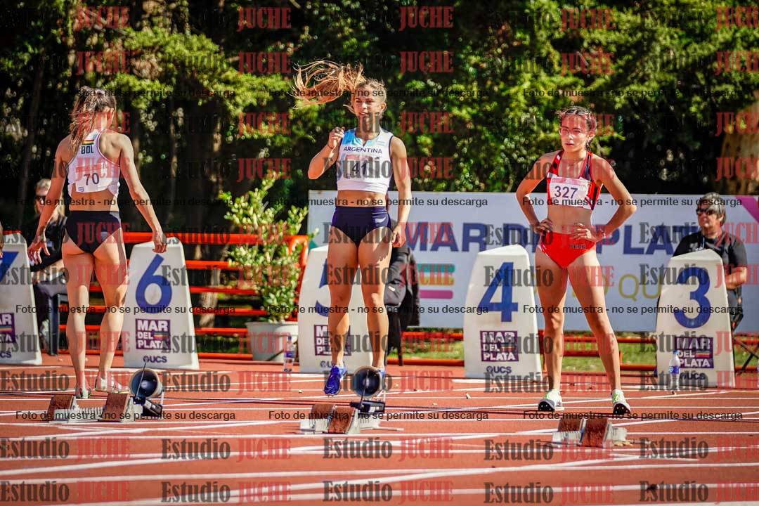 Fotos de los 100 m de mujeres