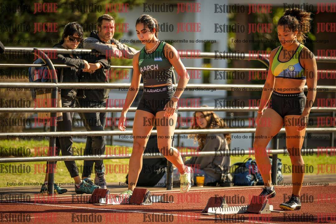 Fotos de los 100 m llanos de mujeres