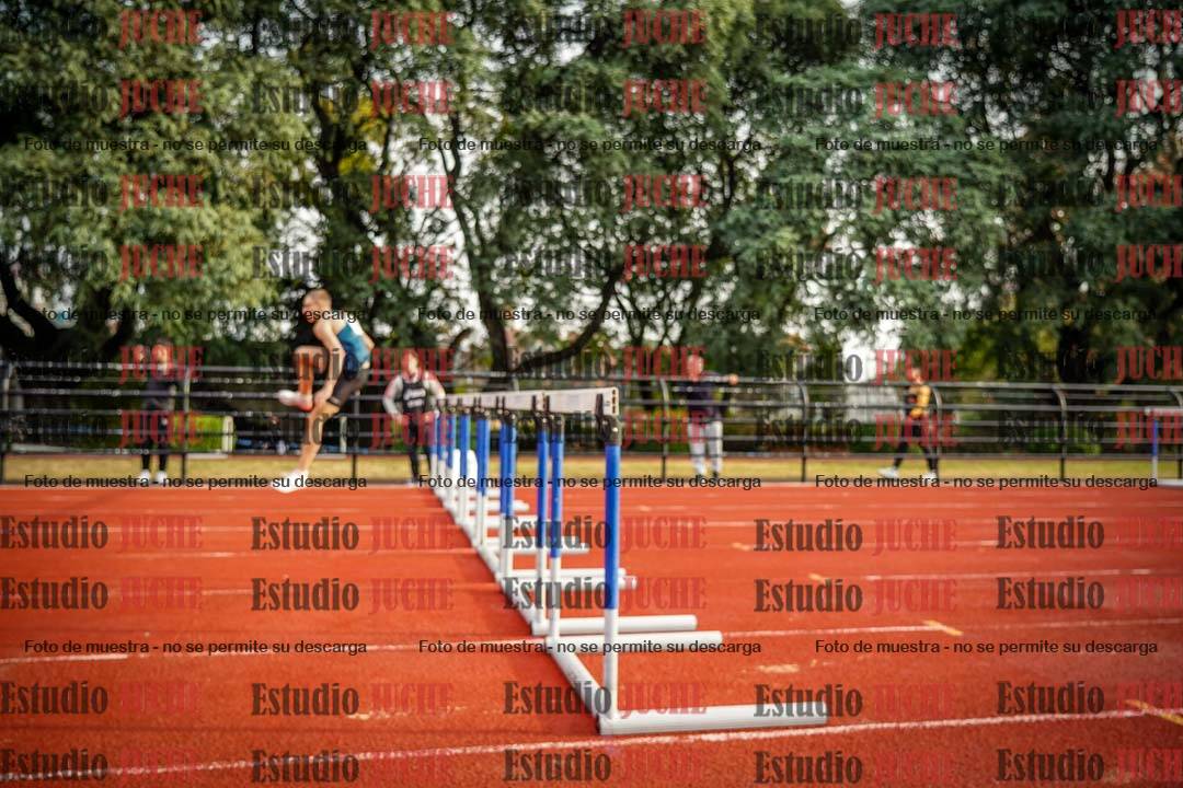 Fotos de los 110 m con vallas de varones