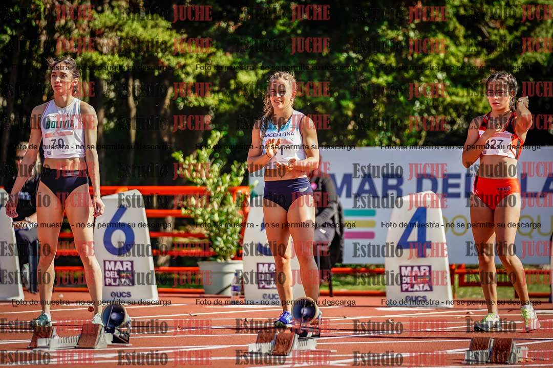 Fotos de los 100 m de mujeres