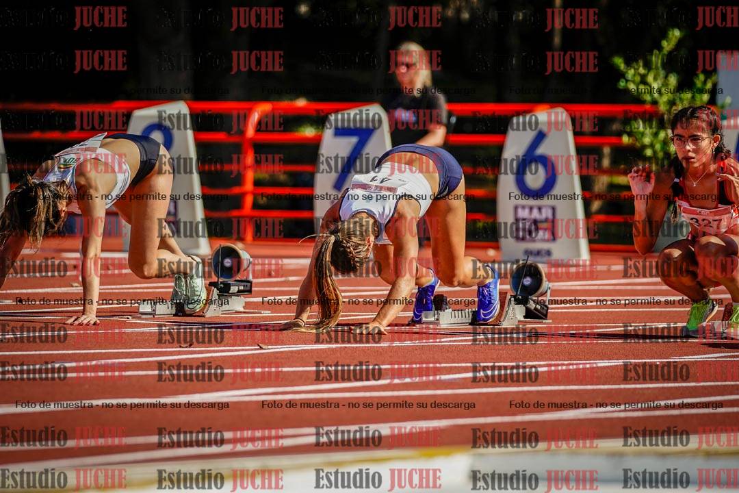 Fotos de los 100 m de mujeres