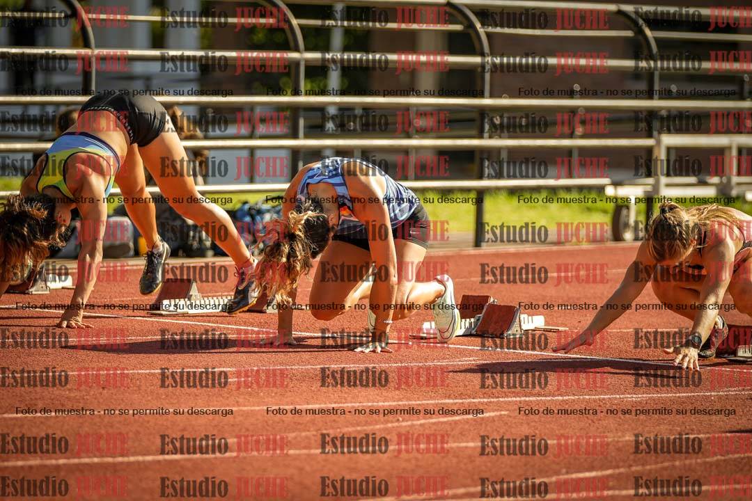 Fotos de los 100 m llanos de mujeres