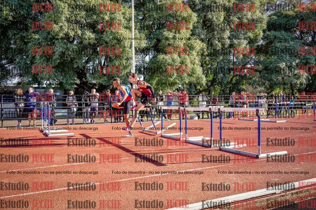 Fotos de los 110 m con vallas de varones