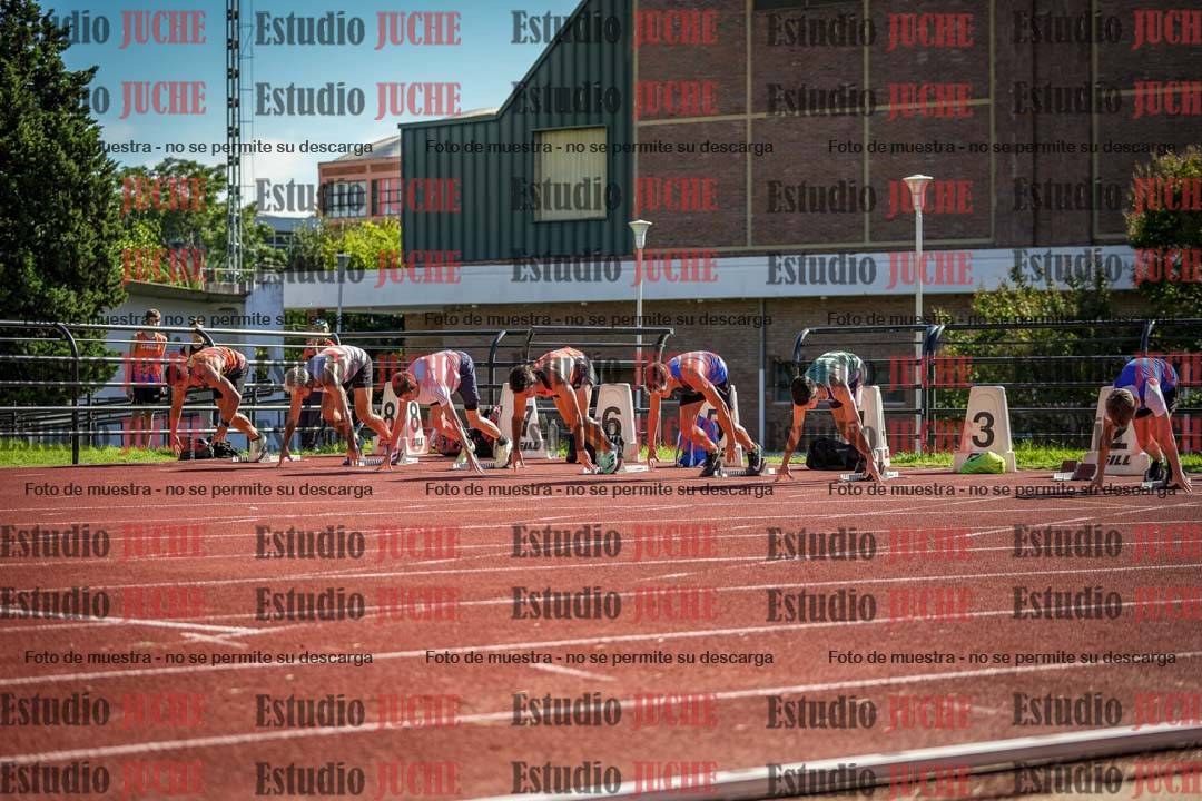 Fotos de los 110 m con vallas de varones