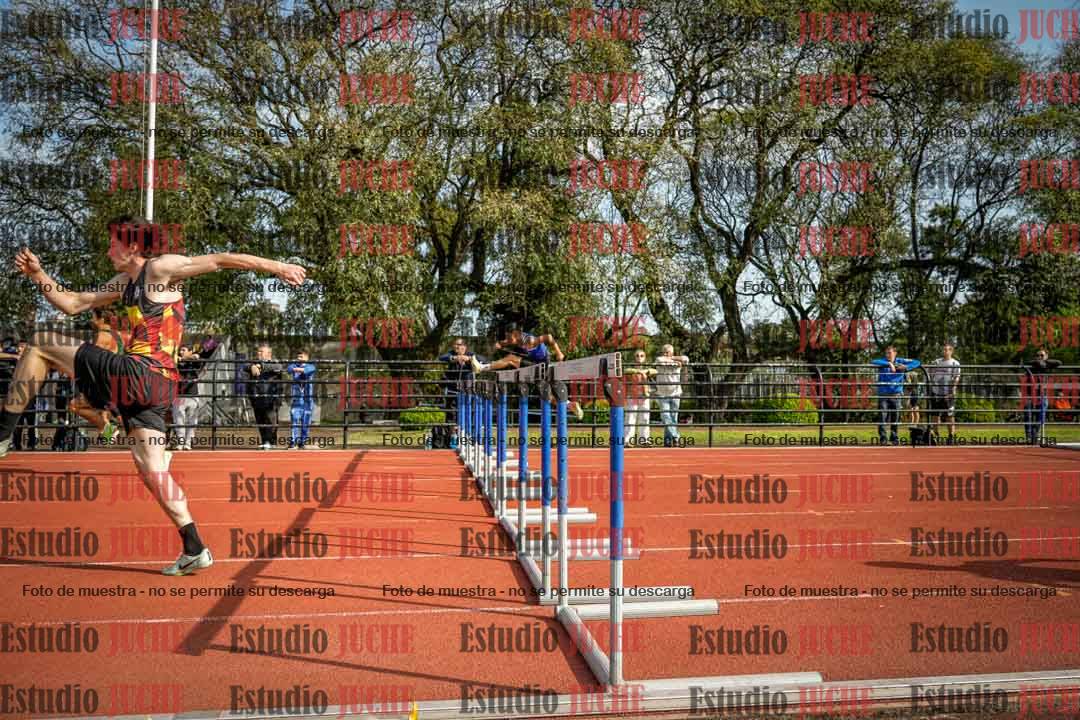 Fotos de los 110 m con vallas de varones