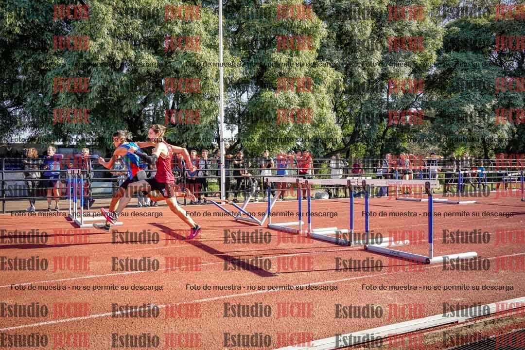 Fotos de los 110 m con vallas de varones
