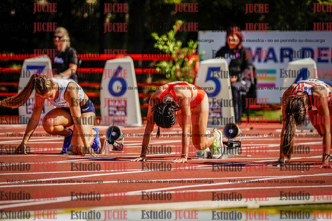 Fotos de los 100 m de mujeres