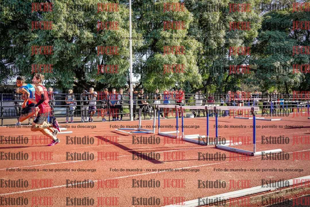 Fotos de los 110 m con vallas de varones