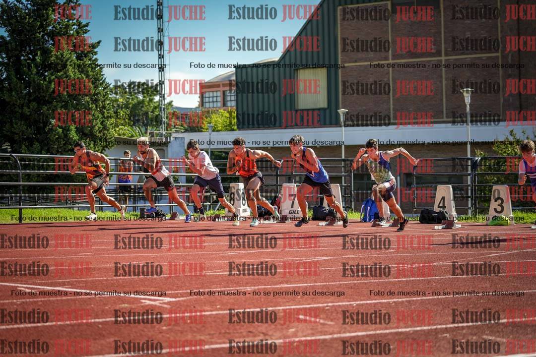Fotos de los 110 m con vallas de varones