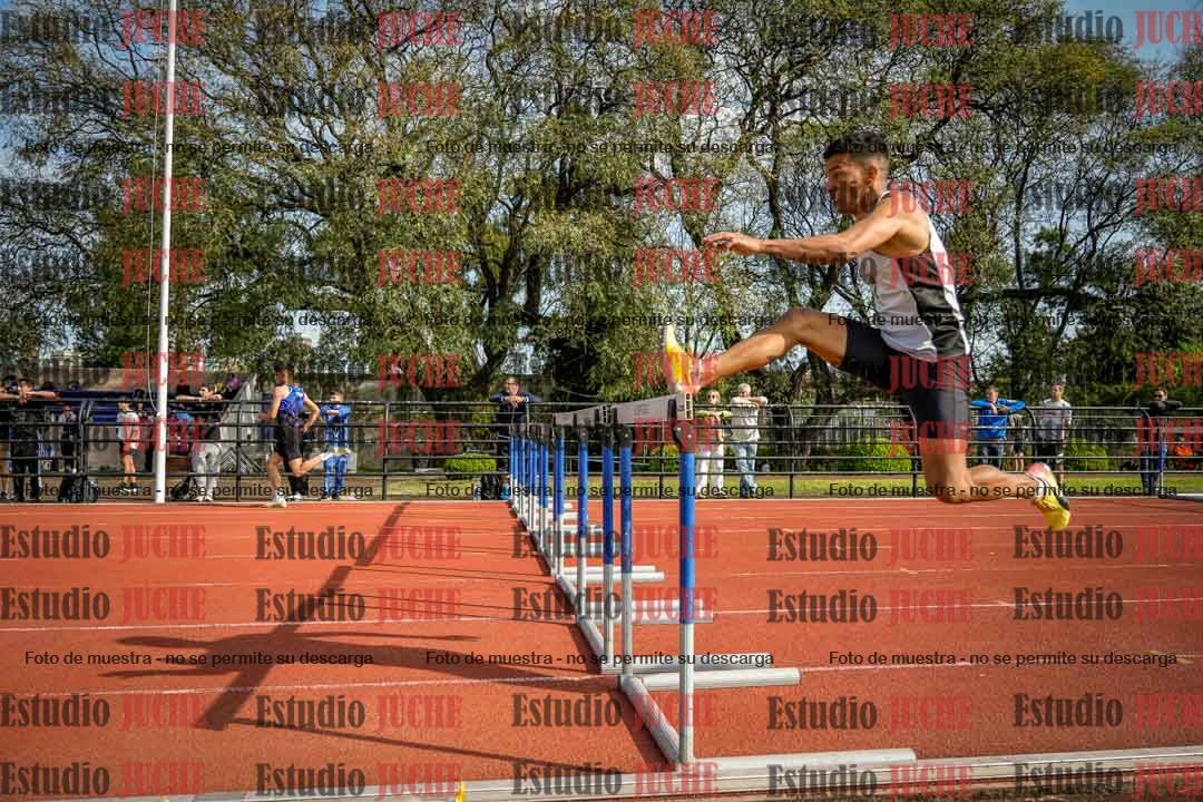 Fotos de los 110 m con vallas de varones