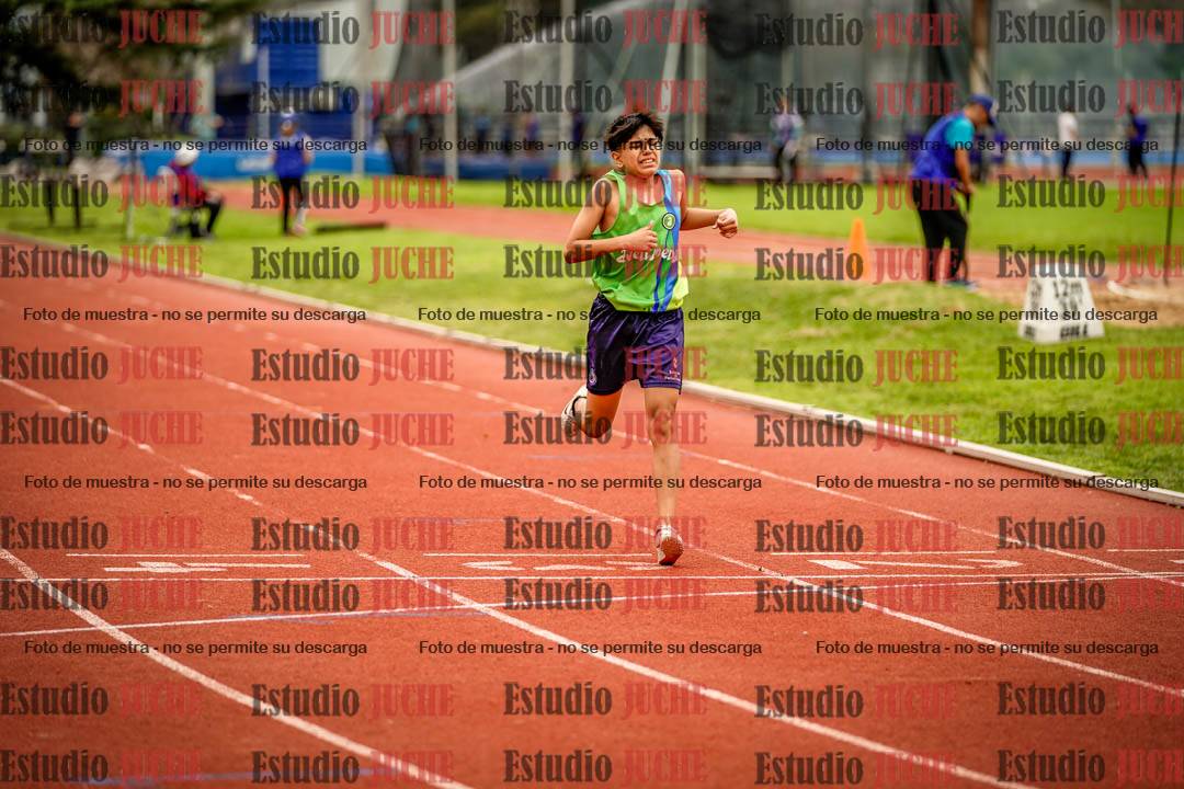 Fotos de los 295 m con vallas de varones