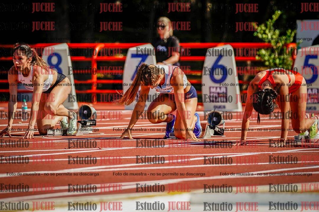 Fotos de los 100 m de mujeres