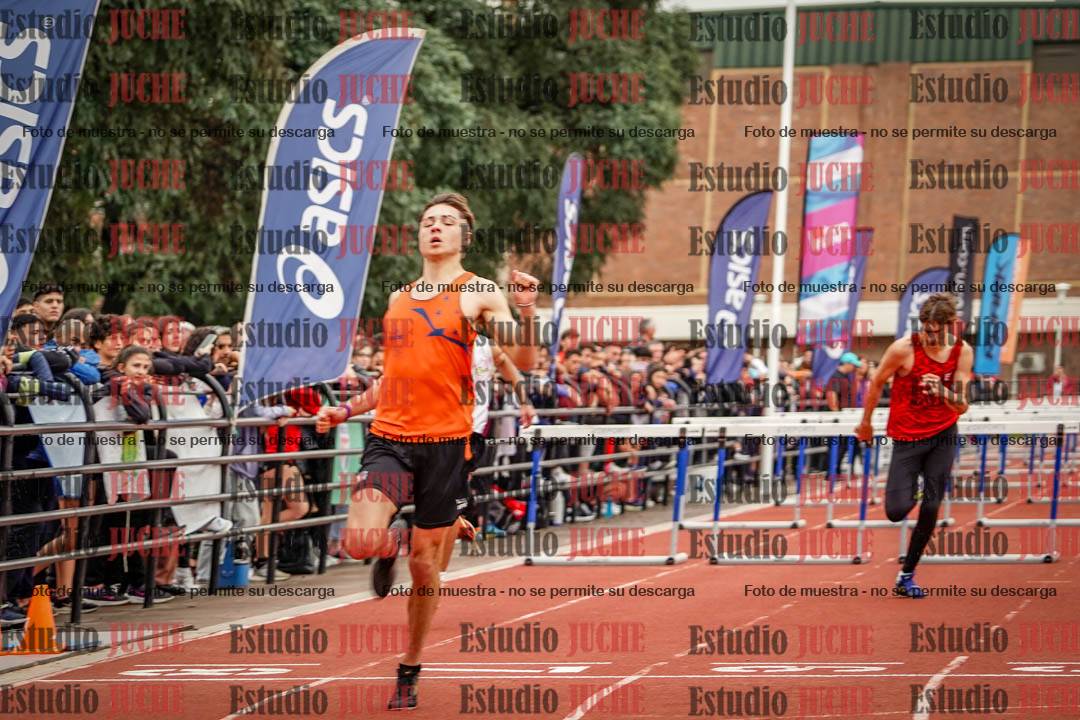 Fotos de los 110 m con vallas de varones