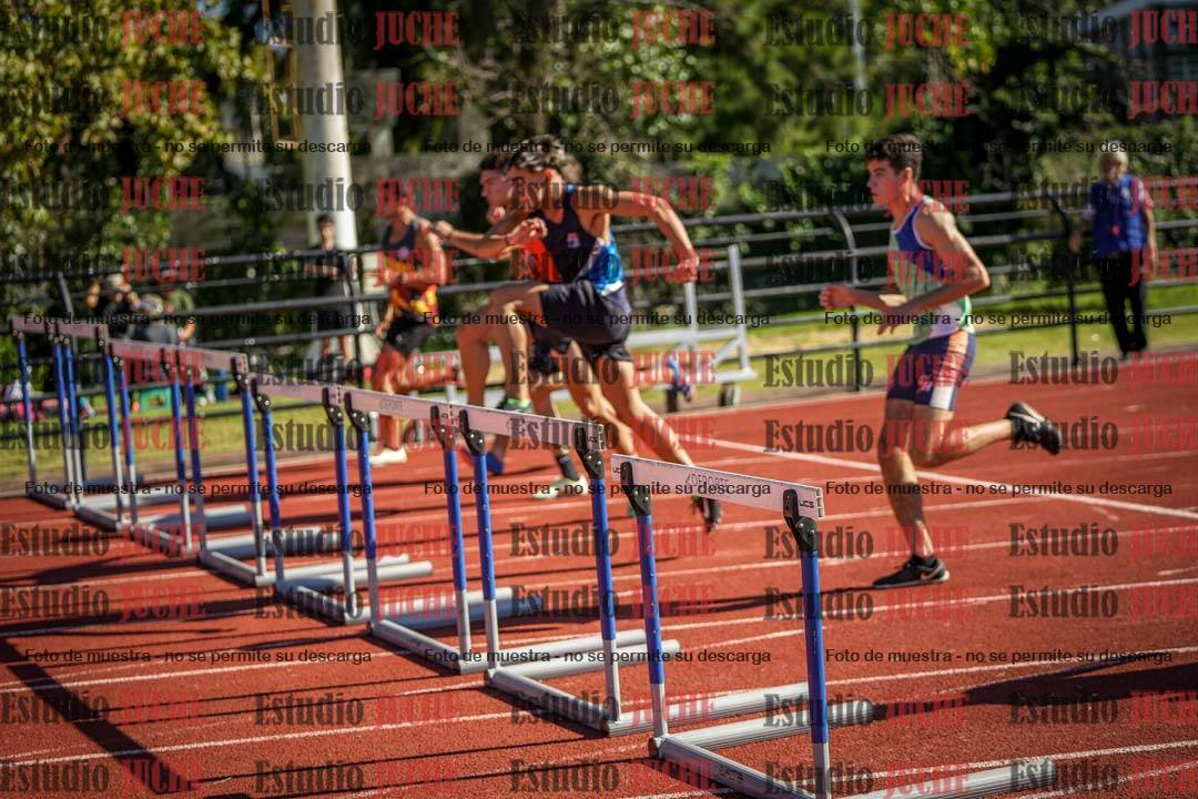 Fotos de los 110 m con vallas de varones