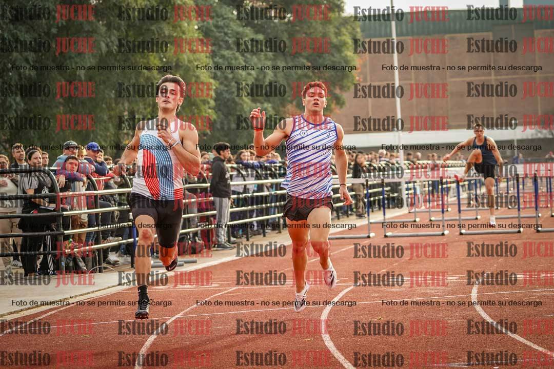 Fotos de los 110 m con vallas de varones