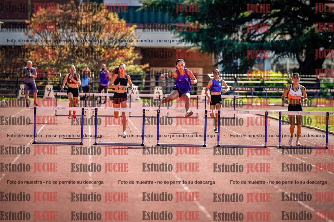 Fotos de los 400 m con vallas de mujeres
