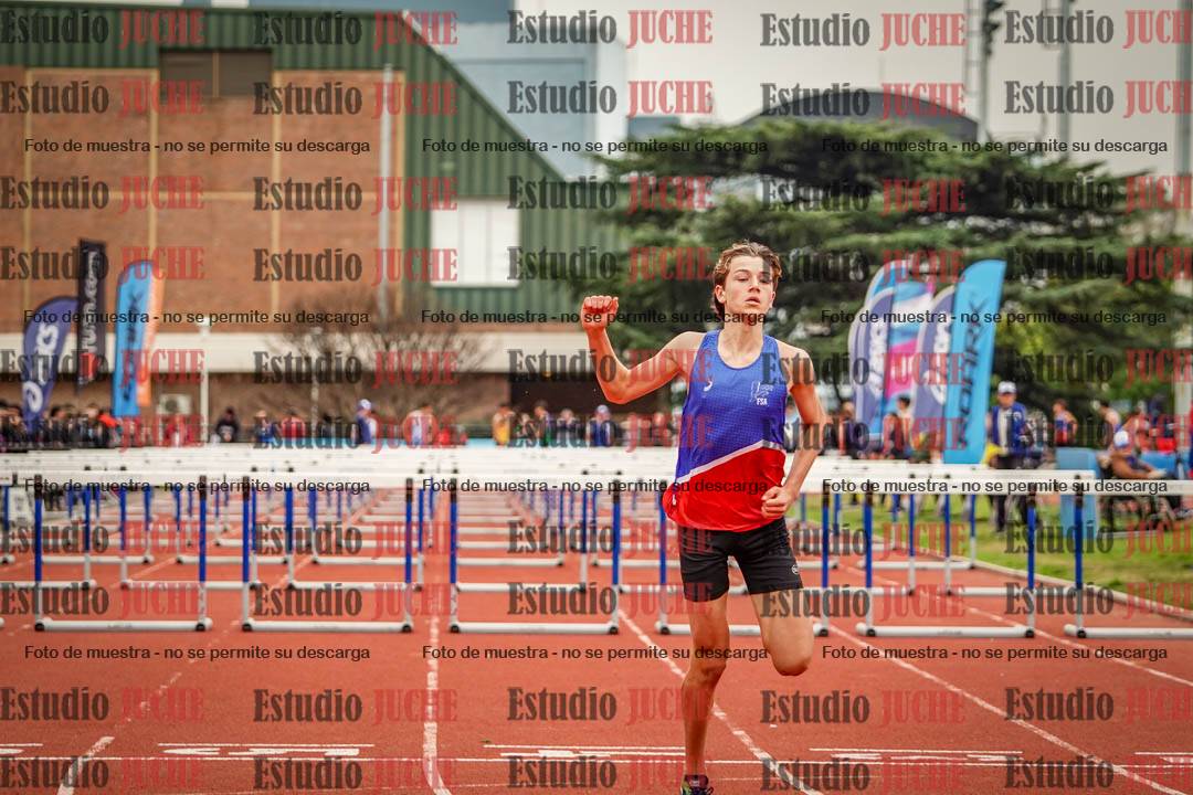 Fotos de los 110 m con vallas de varones