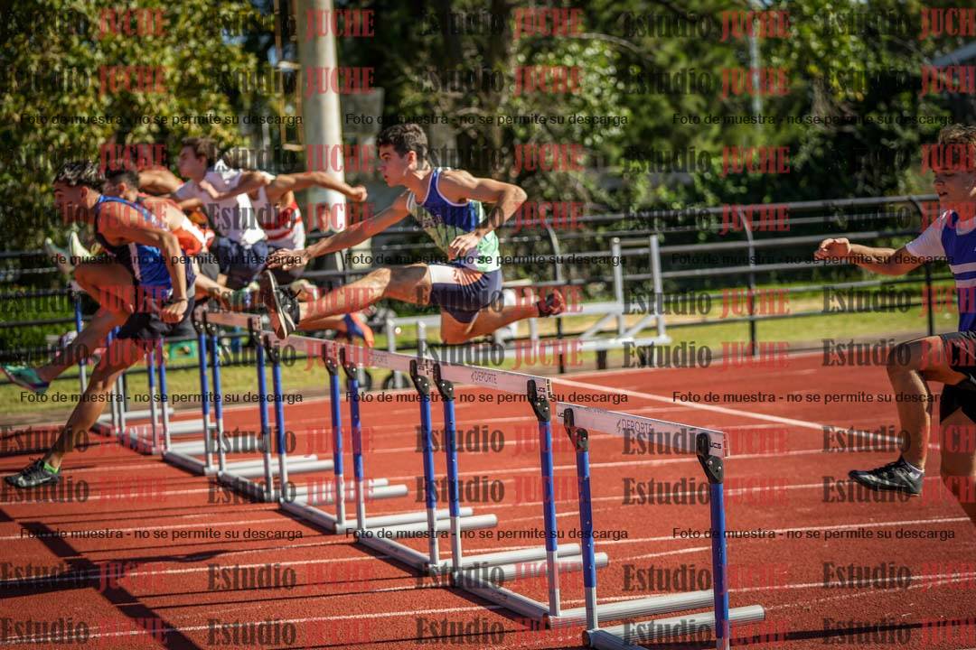 Fotos de los 110 m con vallas de varones