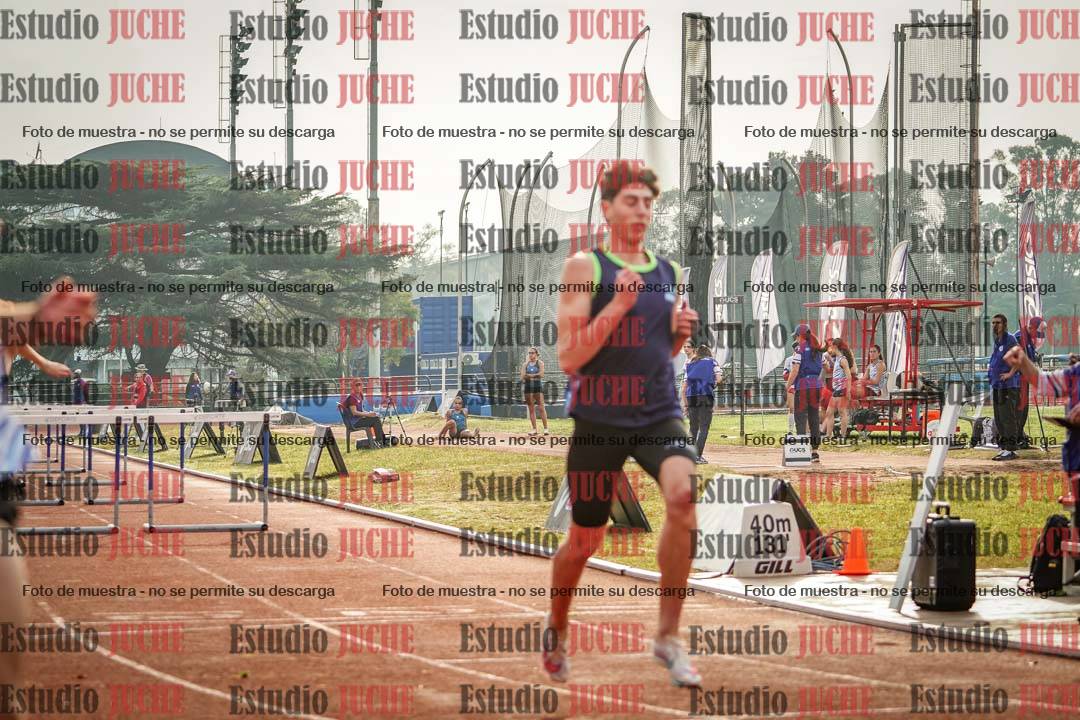 Fotos de los 110 m con vallas de varones