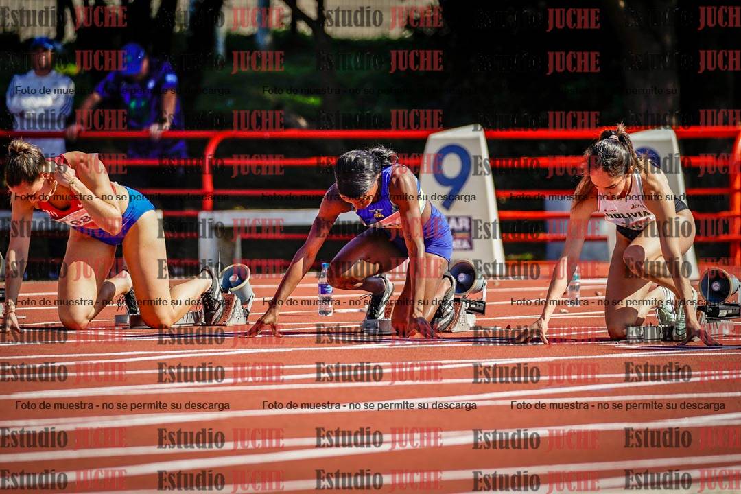 Fotos de los 100 m de mujeres