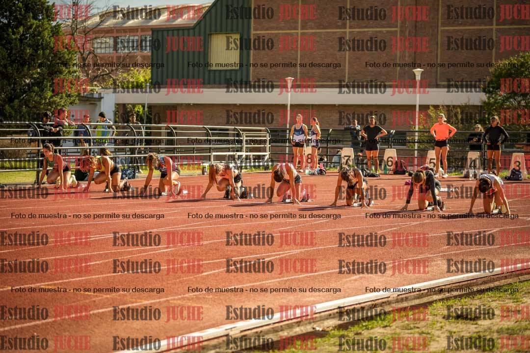 Fotos de los 100 m llanos de mujeres