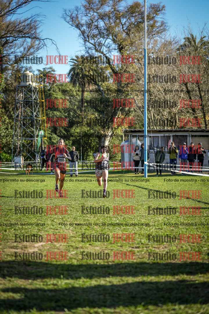 Fotos de la llegada del cross de 4000 m - mujeres