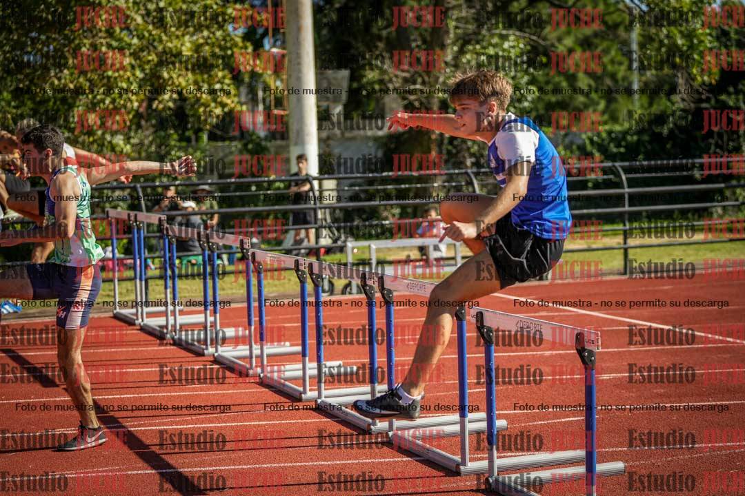 Fotos de los 110 m con vallas de varones