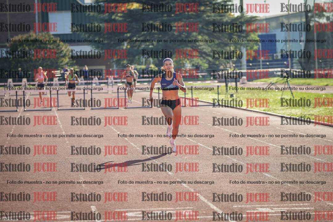 Fotos de los 400 m con vallas de mujeres