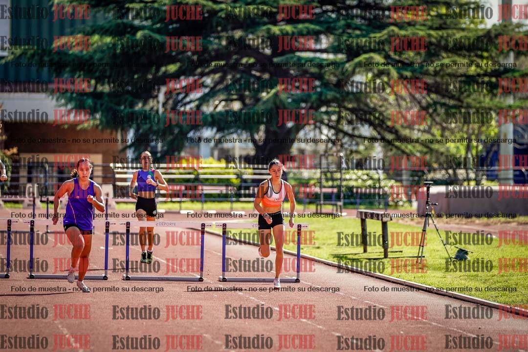 Fotos de los 400 m con vallas de mujeres