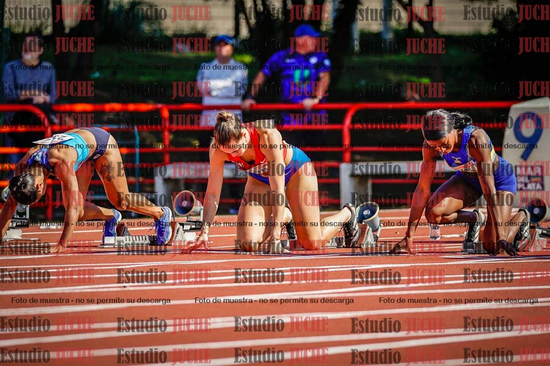 Fotos de los 100 m de mujeres
